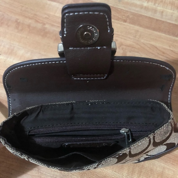 COACH Signature Wristlet Wallet - Picture 12 of 14